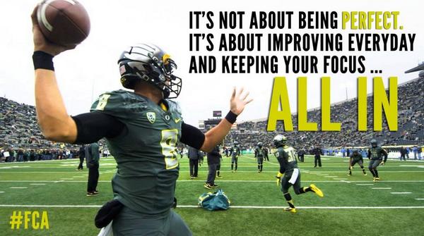coachcornwell's tweet photo. All our goals are still in front of us! #Chargerfootball #hardworkisallweknow http://t.co/3YheIjkc6A