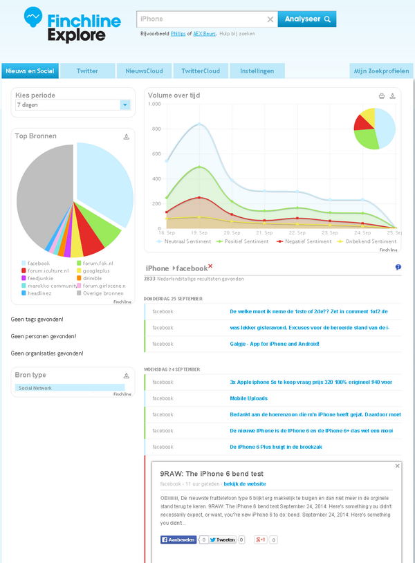 Finchline's tweet photo. @aboutbart Alstublieft. Screenshot van Facebook reacties uit Finchline Explore. Finchline Enterprise kan meer http://t.co/uavGxDkz6k