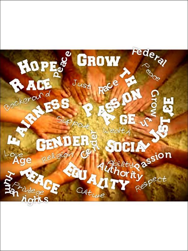 MyaUbalde's tweet photo. #HCCRE social justice means to treat all races, cultures and religions with fairness, equality and respect. http://t.co/XR8lSMLT5b