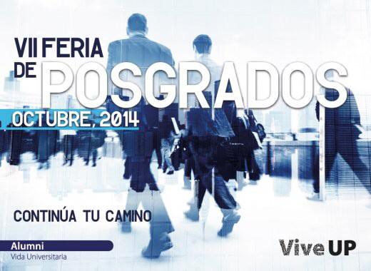 PosgradosUP's tweet photo. HOY>>Los esperamos en la VII feria de posgrados>>http://t.co/N8PBYXvzC2 http://t.co/zWh6n6Hmhl