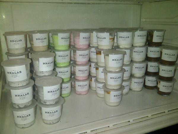 Try Our Homemade creamy ice cream only 10K/cup, or u can buy <a href="/nnalar_jkt/">NNALAR JAKARTA</a> jl. Metro pd. Indah (ex pom bensin)