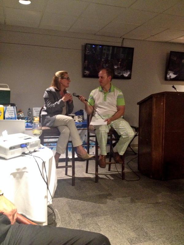 alyson_schmidt's tweet photo. @AndreaJShaw has the crowd in stitches at the @2015CanadaGames sponsor summit @TTGtweets @TORQUEStrat #sponsorship http://t.co/QKGMV9uLpK