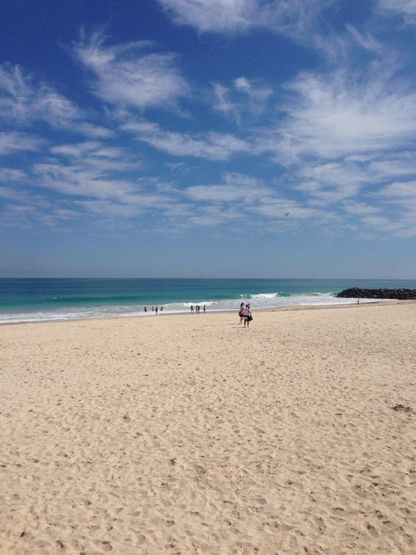 EveSneeve's tweet photo. Sat on the beach having breakfast, contemplating life. Going to miss this place 💗 http://t.co/qg0FrLX0CS