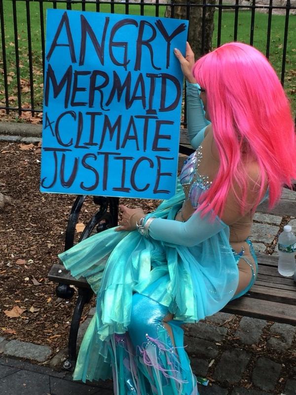 Climate March NY--quite a show for change