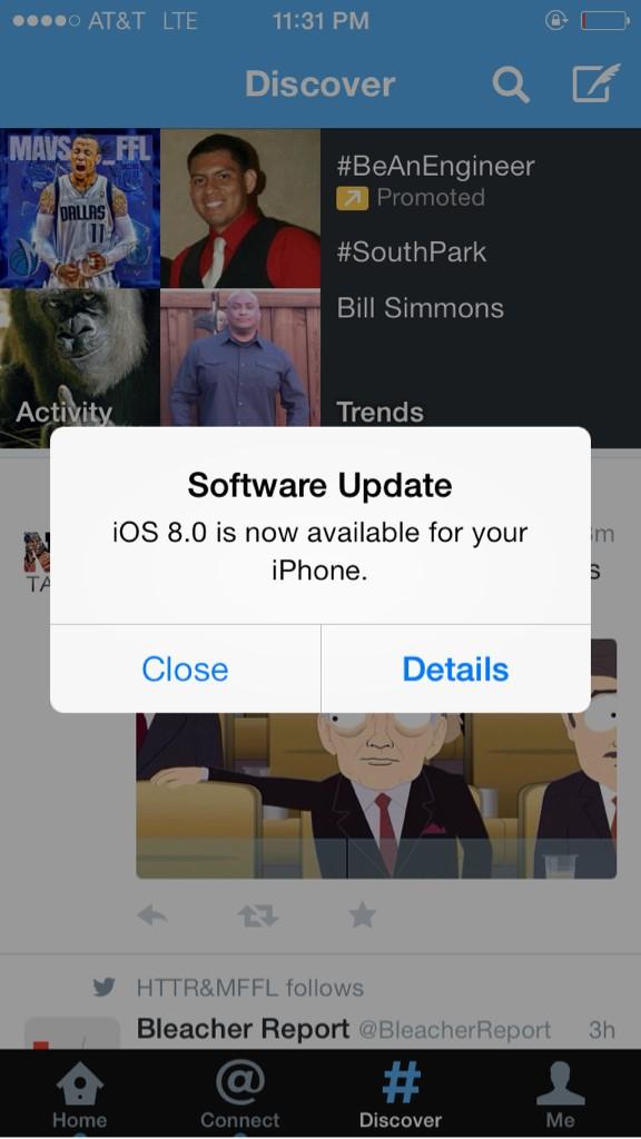 B4real_BB's tweet image. No thank you again apple. #iOS801