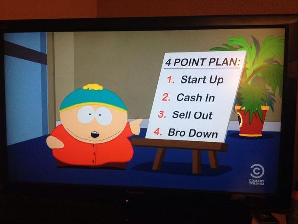 brotips's tweet photo. Every Bro's dream. #southpark http://t.co/UCrtYFByp8