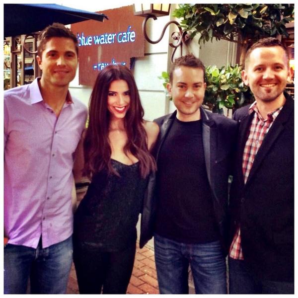 Off to LA to hang with the gang <a href="/23Parker23/">Darcy Wiebe</a> <a href="/EricWinter1/">Eric Winter</a> <a href="/Roselyn_Sanchez/">Roselyn Sanchez</a>