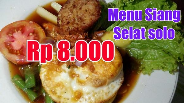 Perlu dicoba nih <a href="/mieanglo/">Mie Jawa Khas Solo</a>: Selat solooooooo menu siang "