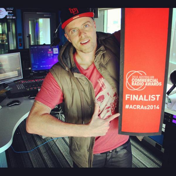 Byroncooke's tweet image. Thanks @Zendaya! Our interview helped me earn this! Best Music Presenter Finalist #ACRAS2014 @ComRadioAU