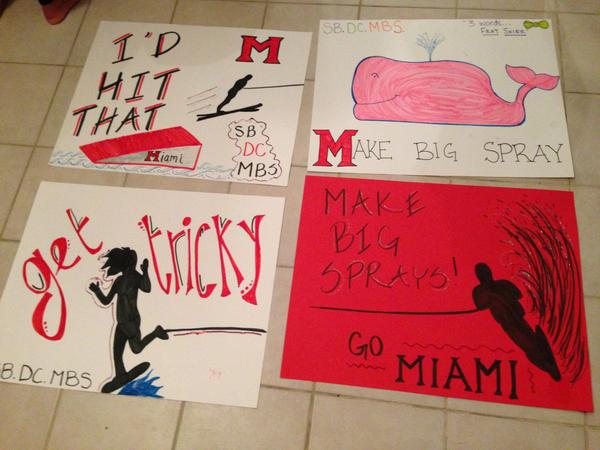 MiamiWaterski's tweet image. Regionals...Miami is coming for you and your spirit award!