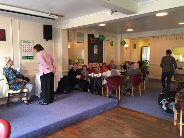 Marvinsmagic's tweet photo. Successful Macmillan Coffee morning at East Finchley constitutional club!! http://t.co/YGU0s8XVMx
