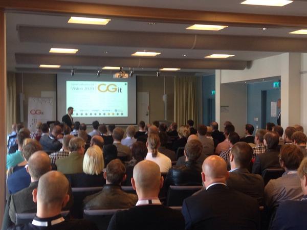 FrankStegge's tweet image. Wowsa! Full house at #CGIT #vision2020 Gothenburg! Nutanix&apos;s vision on datacenter on display shortly! @msundling