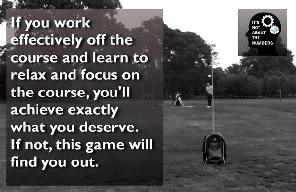 GolfNotNumbers's tweet photo. If you are effective on/off the course your hard work will pay off.
If not, you'll be full of frustration and doubt. http://t.co/vznY4WqnLS