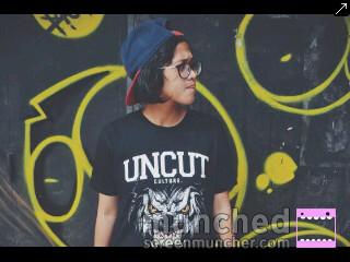 Fafa wearing UNCUT WOLF II #SupportYourLocalBrand ^-^