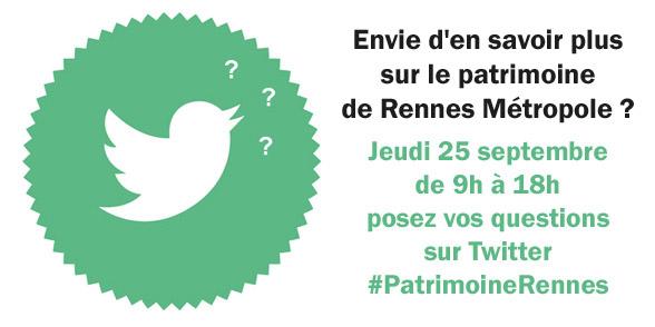 tourismerennes's tweet photo. Bonjour à tous ! Toute la journée, posez vos questions sur le Patrimoine à Rennes avec le hashtag #PatrimoineRennes http://t.co/PmPnSCOYcg