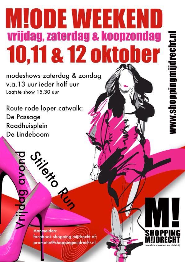 koopcentrum's tweet photo. 10,11 en 12 oktober M!ODE weekend in Shopping Mijdrecht http://t.co/KDPNW1mGYa