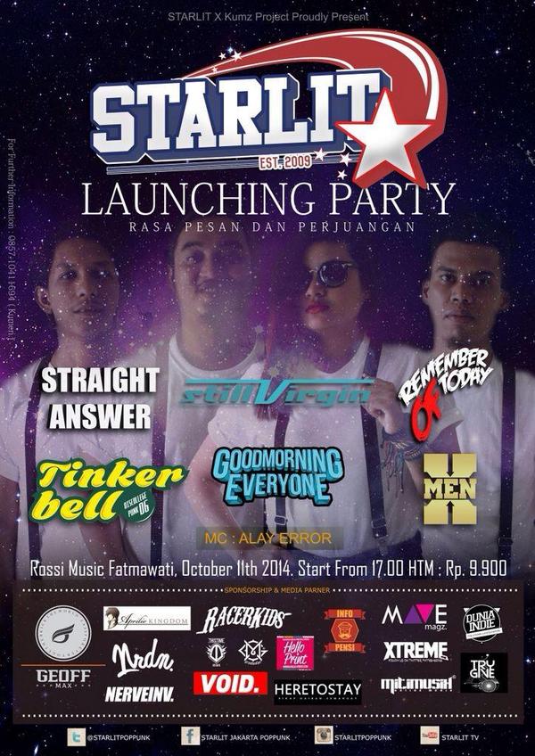 GME | 11/10/14 | #StarlitLaunchParty | At Rossi Jkt | W/ @sahc96jkt <a href="/still_virgin/">STILL VIRGIN</a> <a href="/ROT_Official/">Remember of Today</a> @tinkerbellDCLG etc