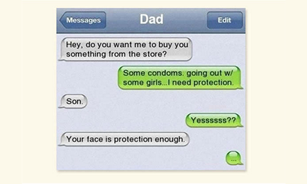 9GAG's tweet photo. That burn from your own dad...
http://t.co/nryKLuQn4c http://t.co/LAilWchIbW