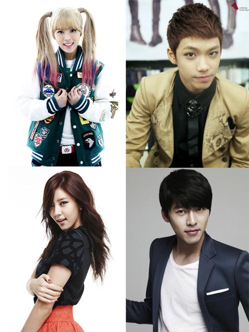 Happy Birthday to TINY-Gs Dohee, C-Clowns Maru, Son Dambi and Hyun Bin!  