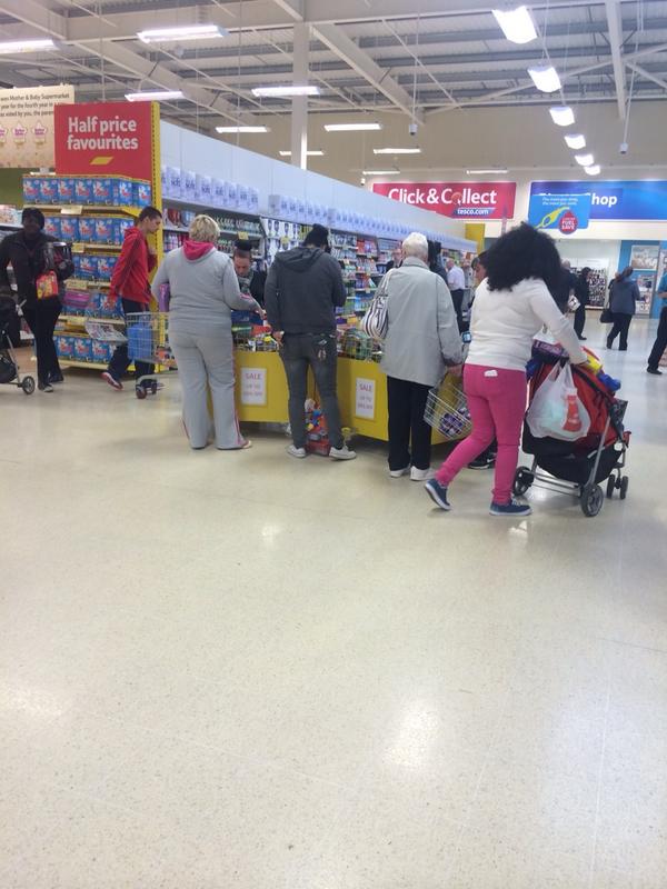 Up to 50% sale stock going extremely well this morning. Great deals <a href="/goteamsalford/">team salford</a> <a href="/JamesG39/">James Garland</a>