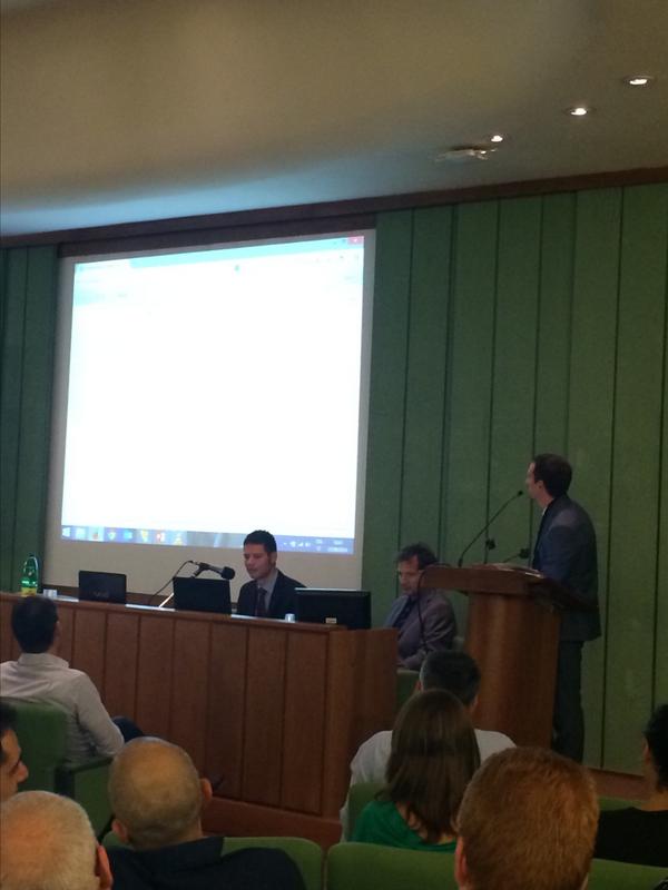 BNovaConsulting's tweet photo. Al #BIGDATATech Diego PetAcchi e @BNMassimiliano parlano di bigdata, un ecosistema ibrido http://t.co/VZ2ClBRzbc
