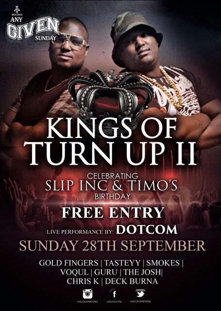 snowvito's tweet photo. #AGS brings us the#Bday of our most trusted dj's @DjTimo and @djSlip Inc come join us  @MolokoPretoria on Sunday http://t.co/cnnmNDZ3C2
