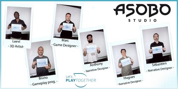 AsoboStudio's tweet photo. Welcome our new team mates! We're happy to share our new projects with them! #GetBusy #VGJobs http://t.co/IFcPq2riDt
