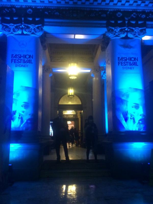 RavingFanRevolt's tweet photo. Anticipation is building as guests await the unveiling of the St. George Bank attire! http://t.co/3wiRHMawjo