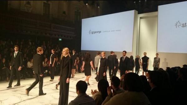 StGeorgeBank's tweet photo. The fashion runway has never looked so good...#mbffsydney #stgfashion http://t.co/GKDVDLBcHd