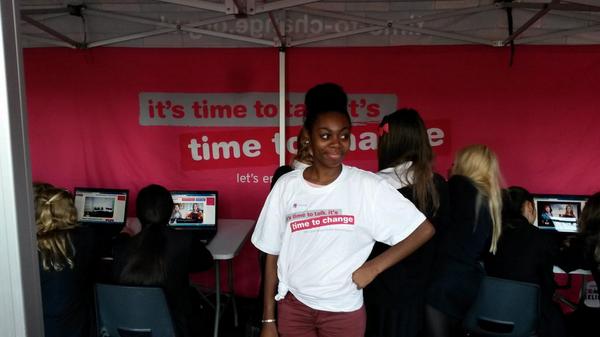 TimetoChange's tweet photo. #ttc village at Simon Langton girls school. Here's some of the pupils playing http://t.co/nlFvtxMJSx