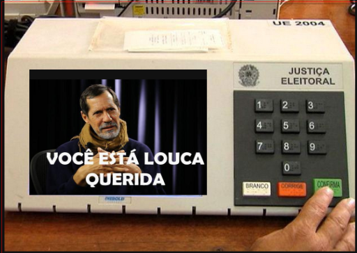 lubrasil's tweet photo. Ces tão sabendo que se apertar no 13 e votar na Dilma aparece isso aqui ne? http://t.co/ypb1kGgI73