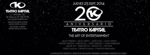 Gonzzaa14's tweet photo. Te animas a venir esta noche al 20 Aniversario de Teatro Kapital? 🎉🎉

Apúntate en listas GONZALO MIGUEL GRATIS ! http://t.co/CJcKcx03yd