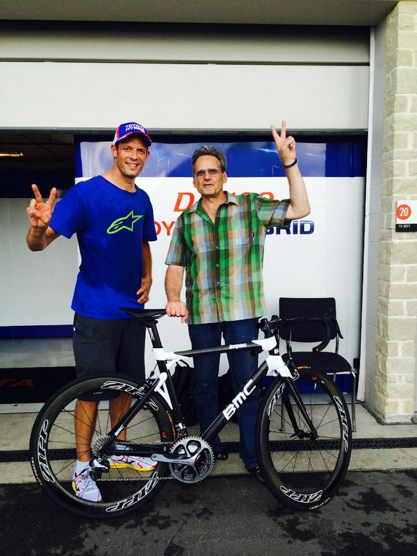 <a href="/alex_wurz/">alex wurz</a> thanks for the support, encouragement, and time #peaceontheroad