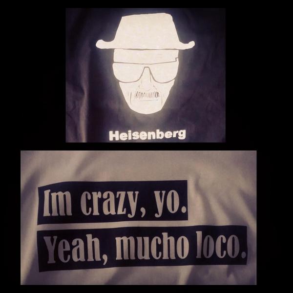 GrinderArg's tweet photo. #BreakingBad por Grinder. Increíbles remeras. Pregunten! http://t.co/3pvMqWZkOy
