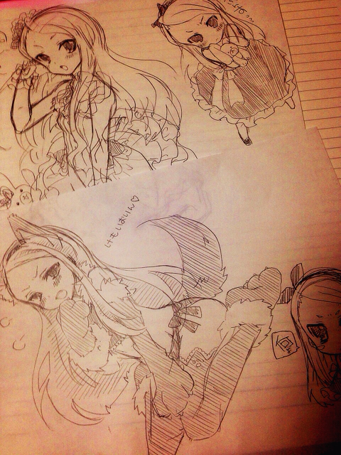 いおりん落書きしたので満足 