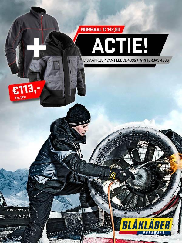 #BLÅKLÄDER NAJAARSACTIE: Fleece + Winterjas voor slechts € 113,- 
blaklader.com/nl/vind-een-de…