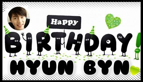 Happy Birthday Hyun Bin! :D muaks! 