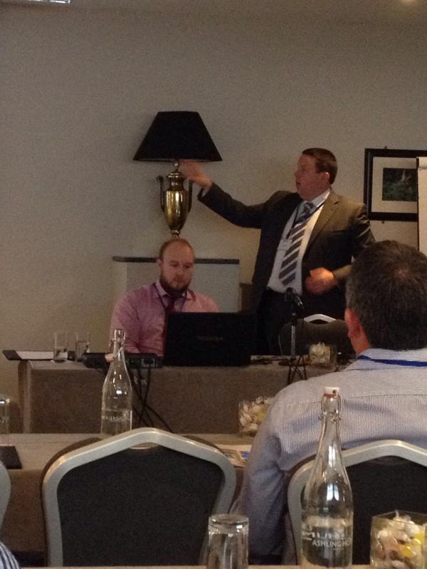 LynzerBynzer's tweet image. @IMGS_Ireland Ciaran Kirk and Tony Kent talking about Big Data Management with ERDAS APOLLO #IMGSGeospatialUG