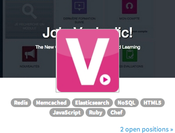 dotJobs's tweet photo. .@vodeclic is now on @dotJobs and supports the @HackerPledge. Want to work there? Check http://t.co/ESI32OSpAP http://t.co/KNmp8QNJnX