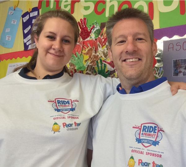 Pirbrightdn's tweet image. We're good to go! #ride4frimley @WokingAdRebecca @DudmanNeil @WokingHour @welovewoking1 @getsurrey roll on Sunday!