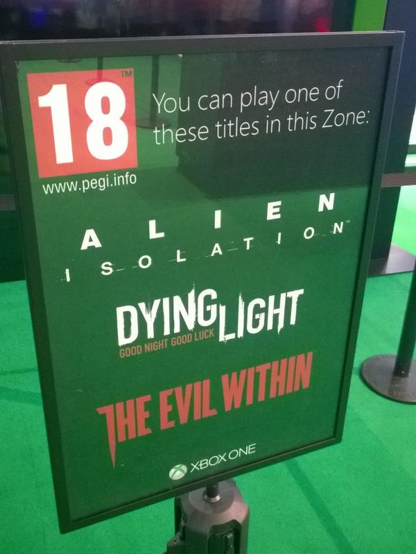 xboxuk's tweet image. RT if you want swag for lunch, FAV if you like terror for tea! #XboxEGX