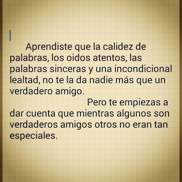 La triste verdad.