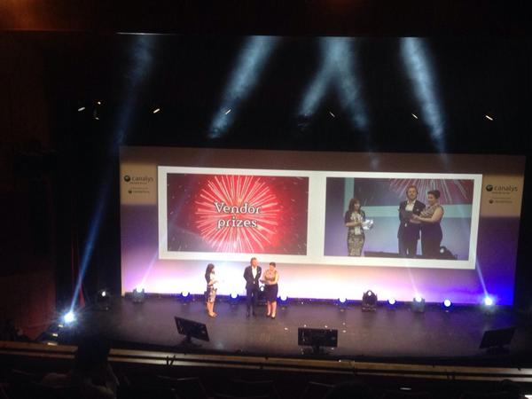 n2sltd's tweet photo. Our very own @joshphutch wins @HP tablet @CanalysForum #CCFEMEA congrats Josh! &amp; great work! http://t.co/WoUHNMCtjB