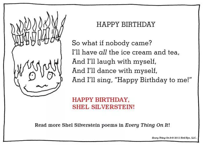 Happy Birthday Shel Silverstein!      