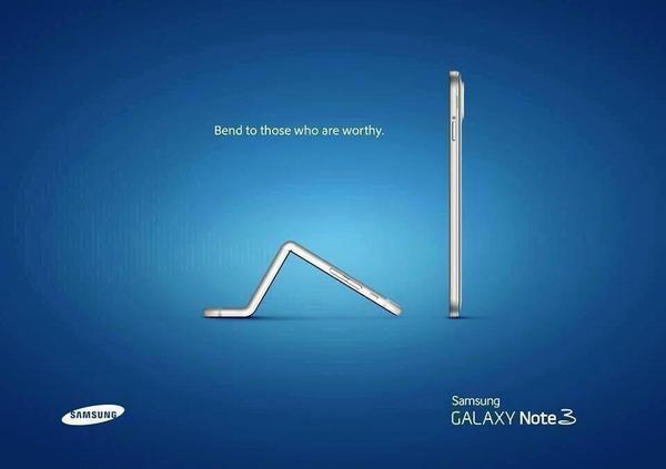 MaTBogaert's tweet photo. Mooie inhaker van #Samsung (via @imcatnoone) #iPhone6 http://t.co/drDNn13wwp