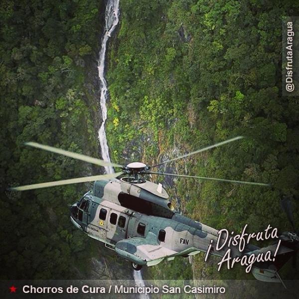 RT <a href="/DisfrutaAragua/">Aratur</a>  La 2da caída de agua más grande de #Venezuela, se encuentra en San Casimiro #Aragua