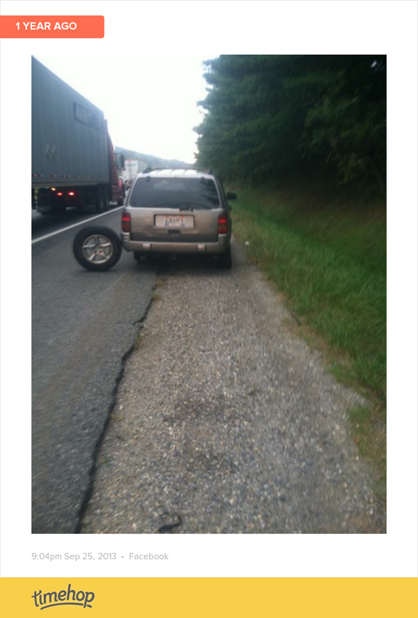 loftonlofton's tweet photo. Haha this was one year ago.. It was also like one week ago.. MY CAR SUCKS.  http://t.co/gXHpnMkvvn http://t.co/SDSkHAcnHV