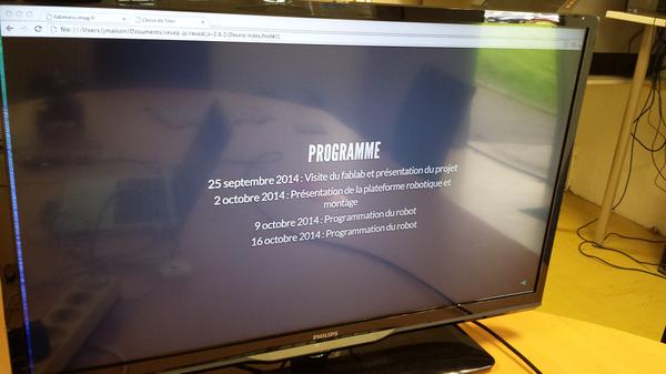 fabEnsimag's tweet photo. Et voici le programme des séances ! cc @FablabAIR @fabmstic @PersyvalLab @Ensimag http://t.co/ggKlq1TY3i