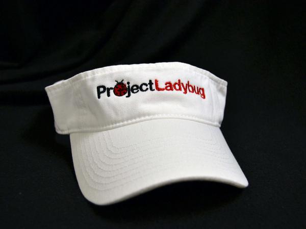 LarryBailin's tweet image. #ProjectLadybug sponsors @TCollinsGolf for #BigBreakInvitational new visor @dinamanzo #ChildhoodCancerAwarenessMonth