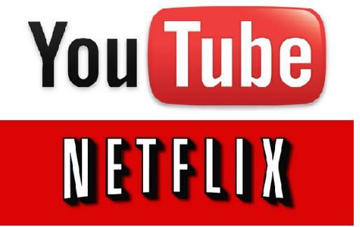 RT For YouTube 
Fav For NetFlix